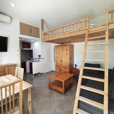 Joli Rez De Jardin Apartament *